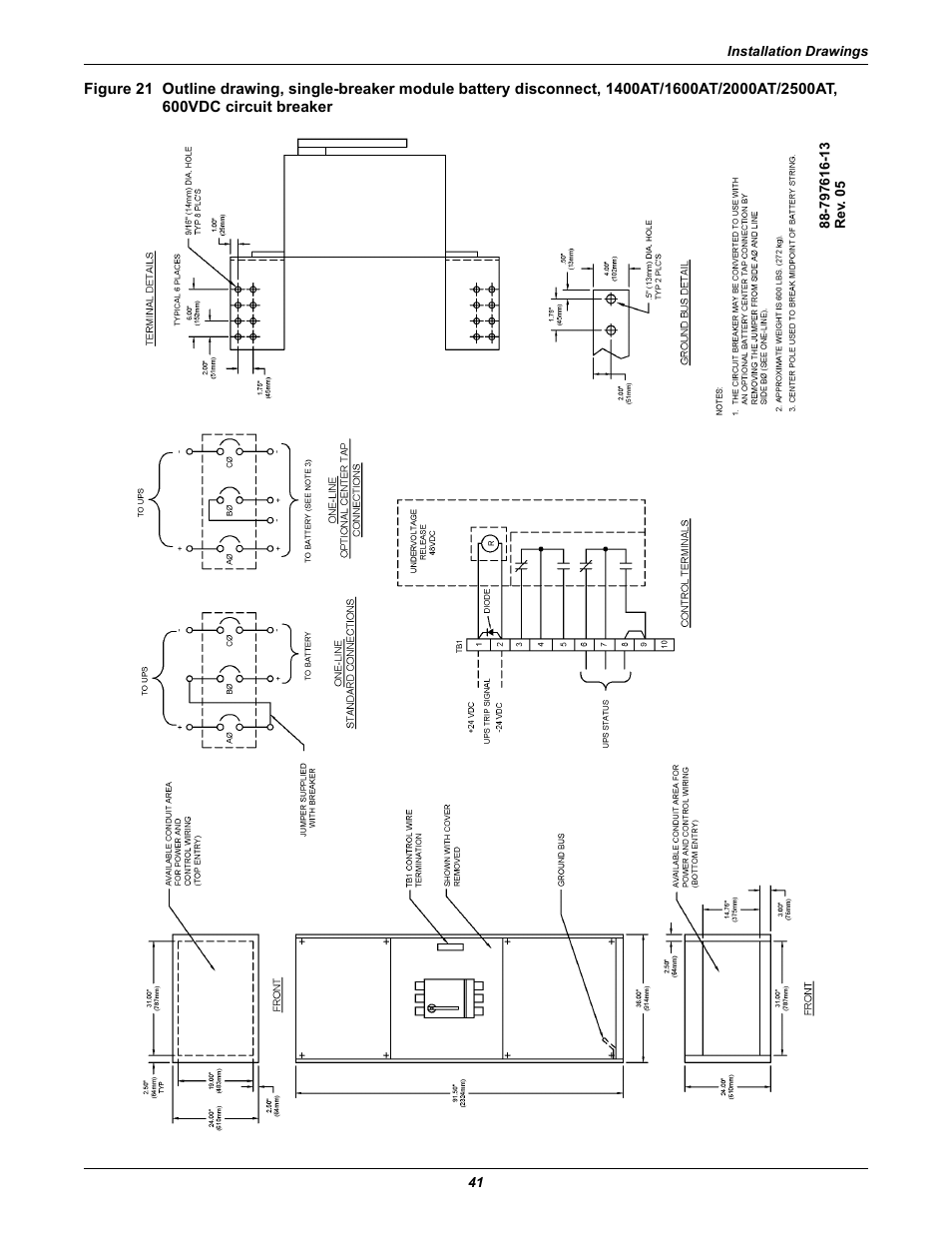 21 an | Emerson Series 610 User Manual | Page 45 / 52