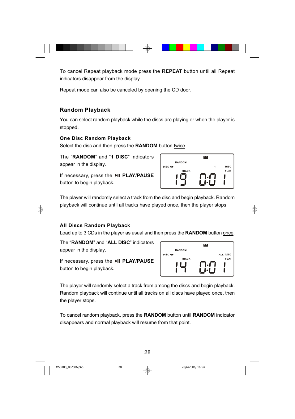 Emerson MS3108C User Manual | Page 29 / 42
