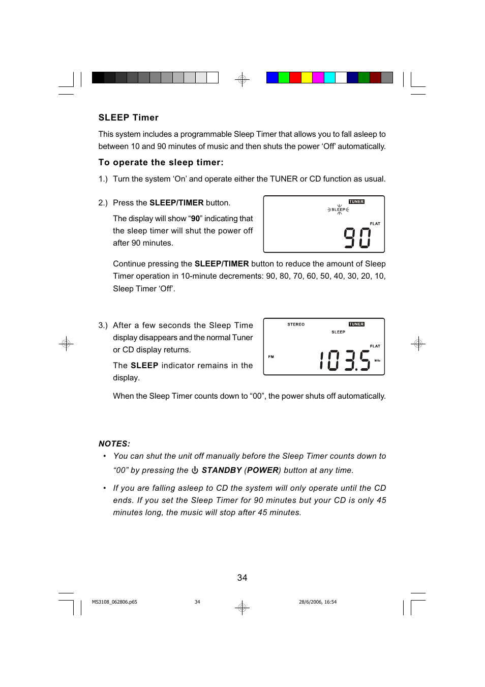 Emerson MS3108C User Manual | Page 35 / 42
