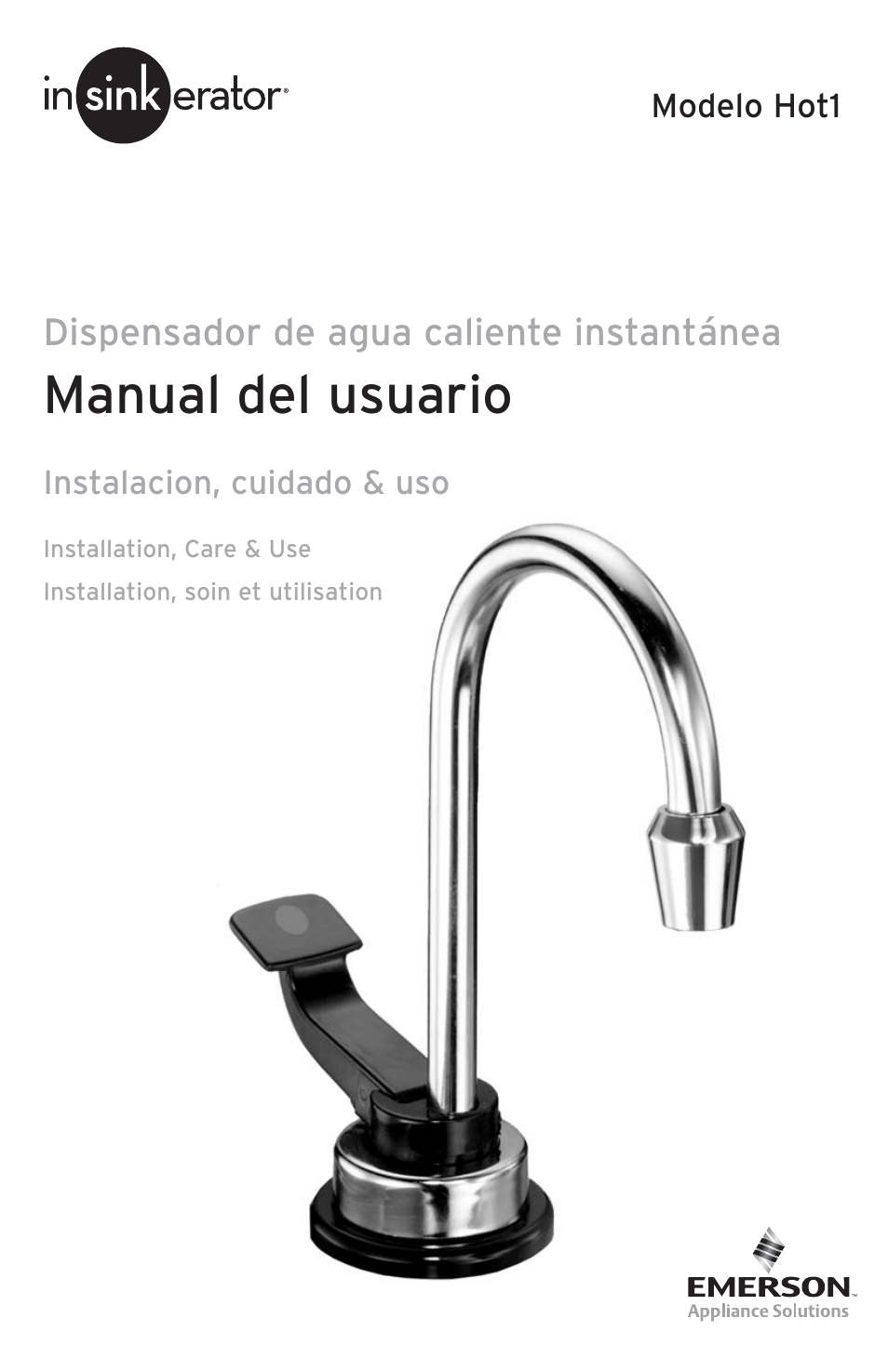 Manual del usuario | Emerson Hot1 User Manual | Page 13 / 36
