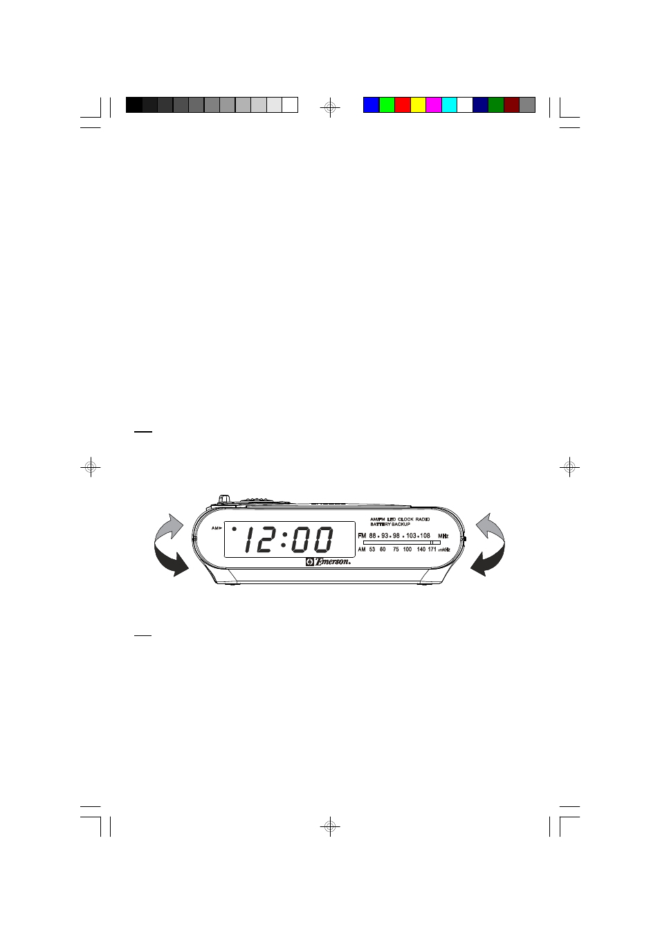 Listening to the radio | Emerson Radio CK5029 User Manual | Page 13 / 18