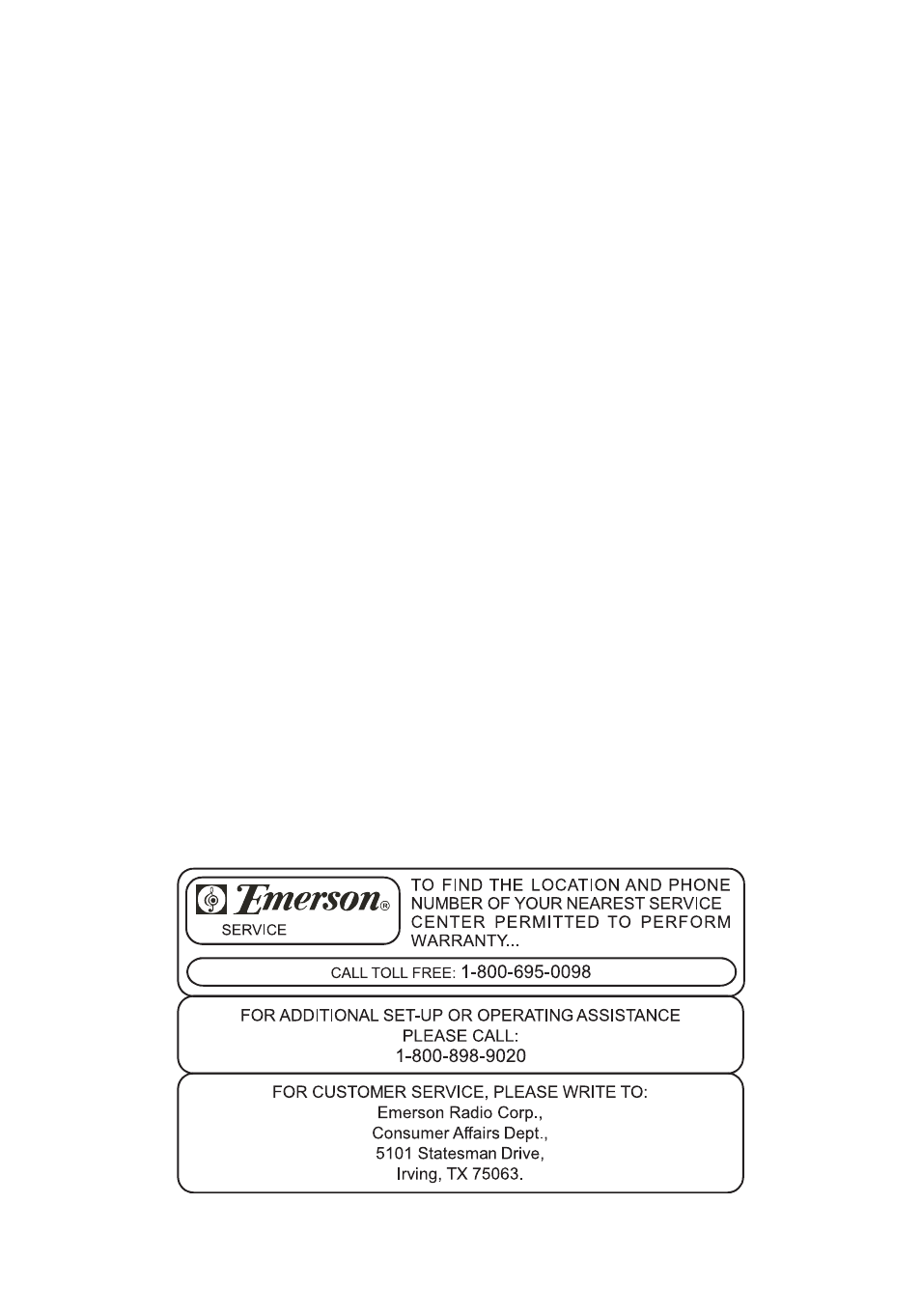 Emerson Radio Barbie BAR805 User Manual | Page 16 / 17