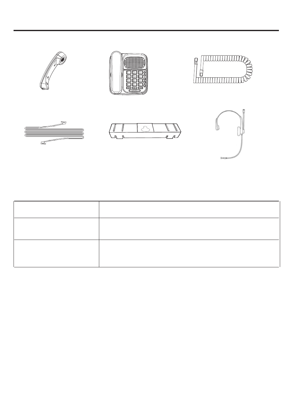 Checking the package contents | Emerson EM2246HS User Manual | Page 6 / 9