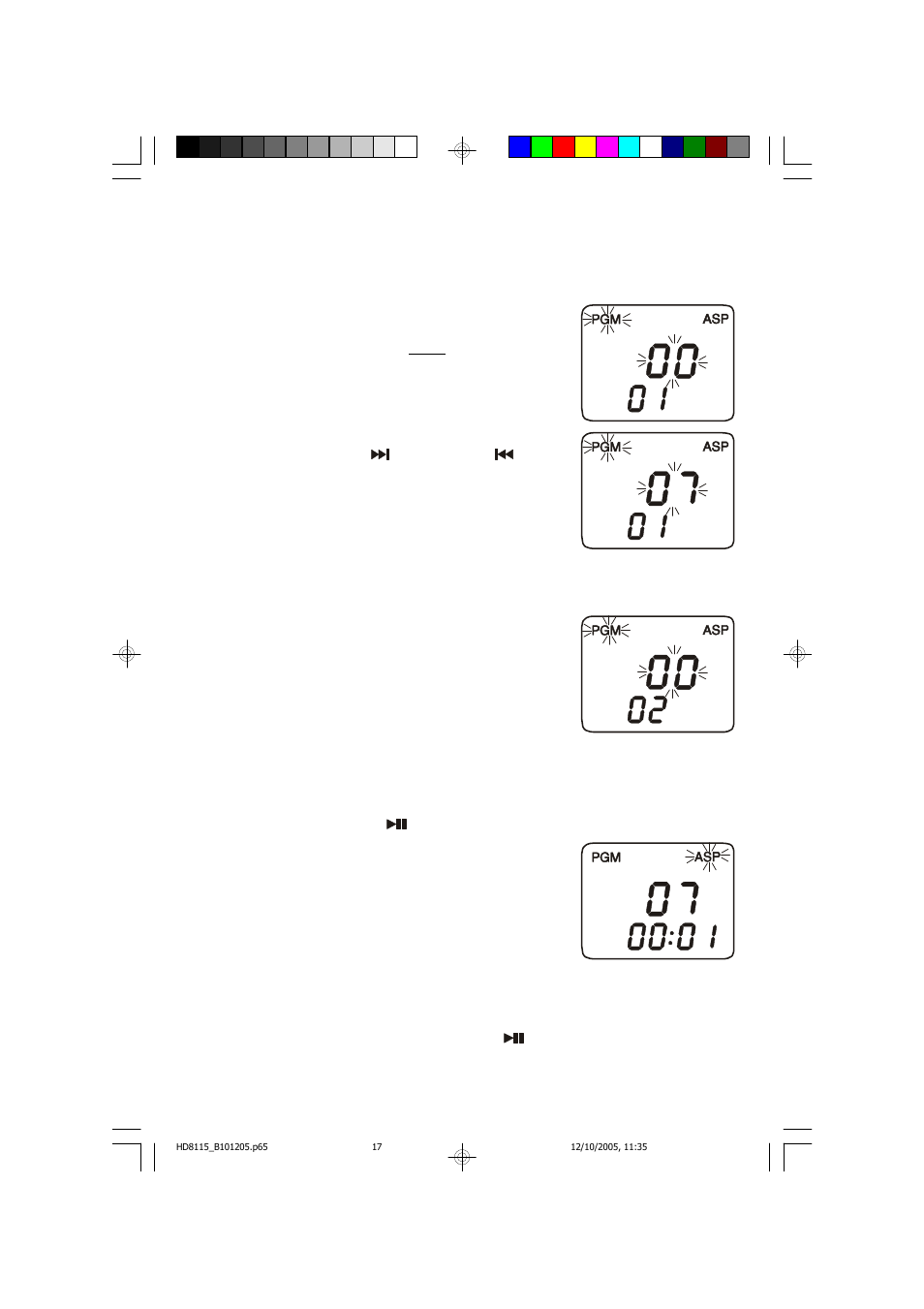 Programmed playback | Emerson Radio HD8115 User Manual | Page 18 / 23