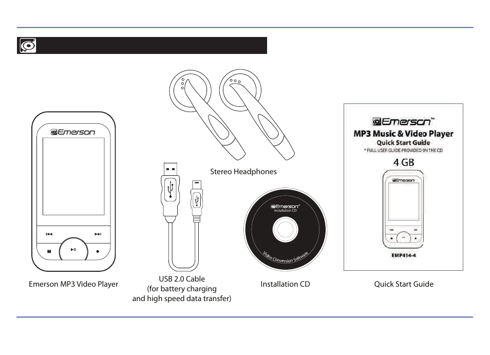 Emerson EMP414-4 User Manual | Page 4 / 35