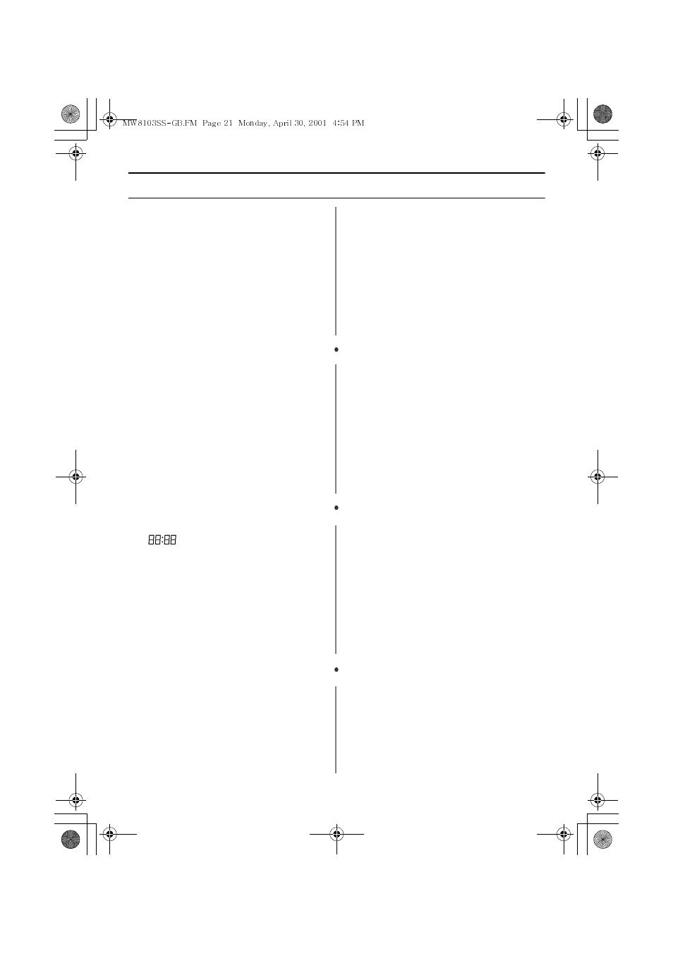 Appendix, Troubleshooting guide, Care and cleaning | Emerson MW8103SS User Manual | Page 21 / 28