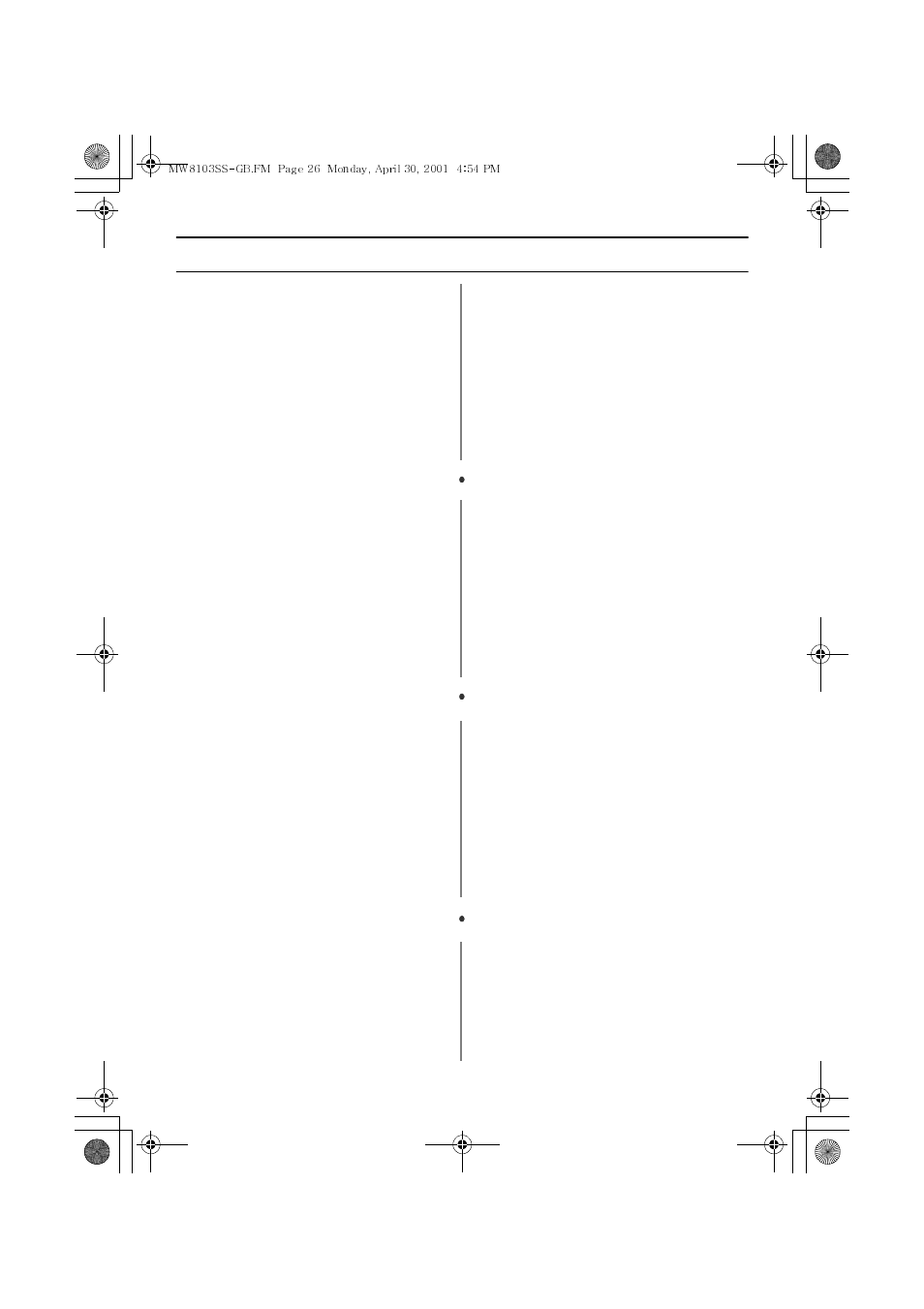 Appendix | Emerson MW8103SS User Manual | Page 26 / 28