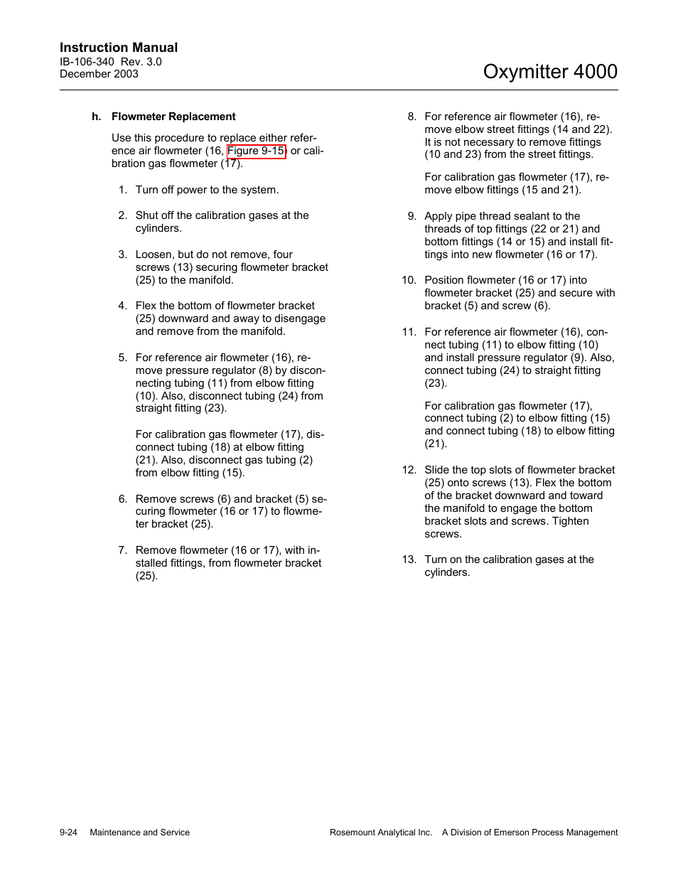 Oxymitter 4000 | Emerson OXYMITTER 4000 User Manual | Page 152 / 172