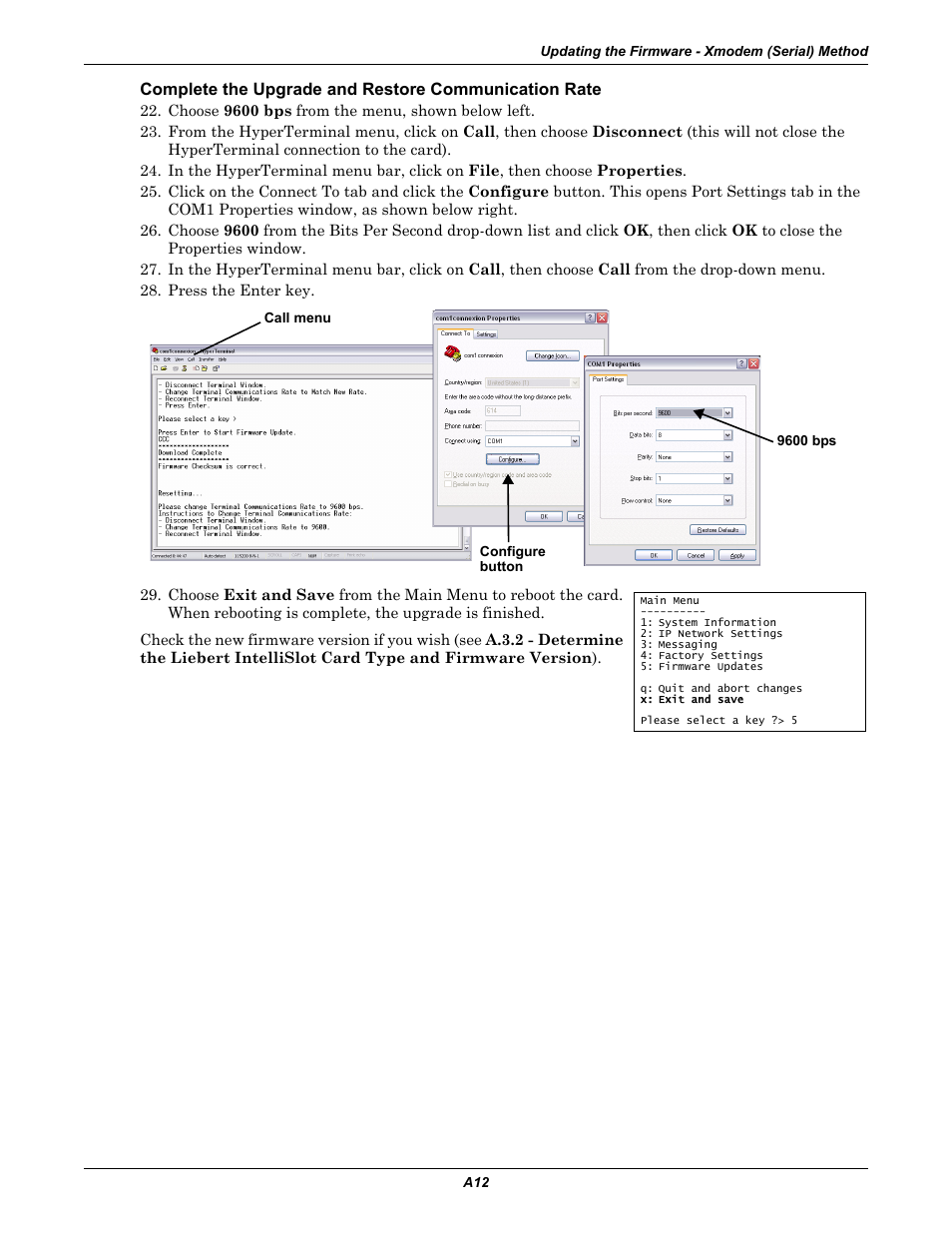 Emerson Liebert IntelliSlot IS-WEB485ADPT User Manual | Page 56 / 60