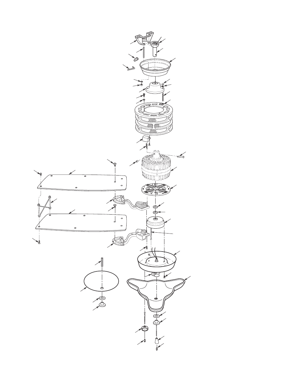 Repair parts | Emerson CF2800WB User Manual | Page 11 / 12