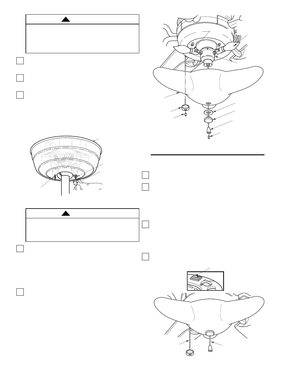 Using your ceiling fan | Emerson CF2800WB User Manual | Page 9 / 12