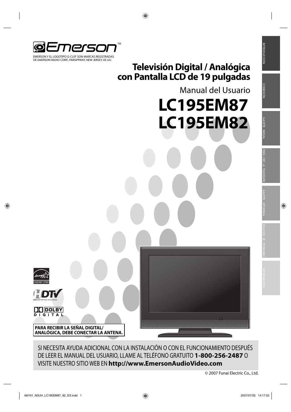Lc195em87_82_a81n1_n0uh_es_v1.pdf, Manual del usuario | Emerson LC195EM87 User Manual | Page 29 / 56