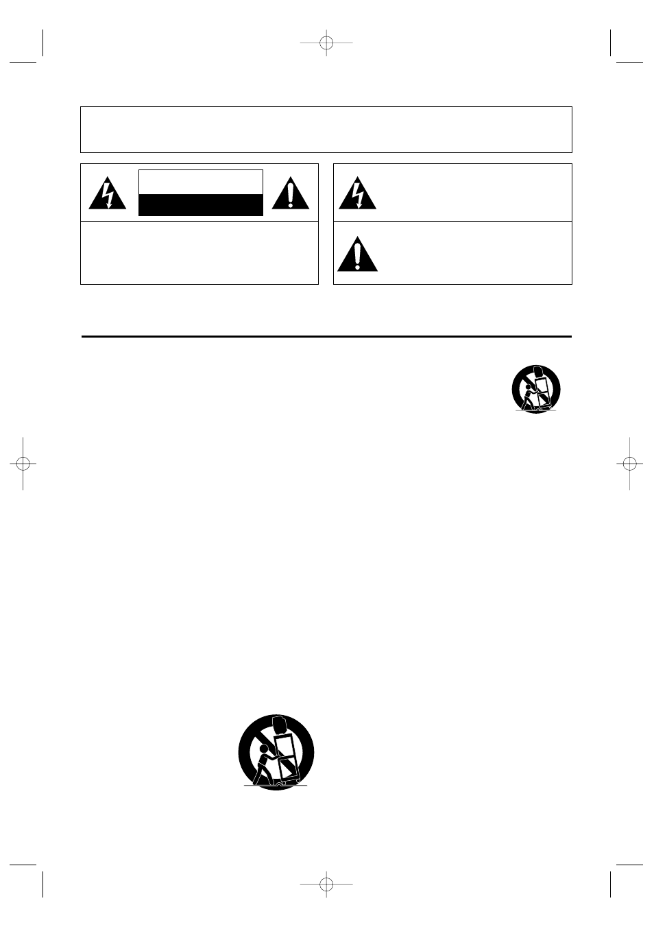 Important safeguards, Warning, Caution | Emerson EWC1901 User Manual | Page 2 / 32