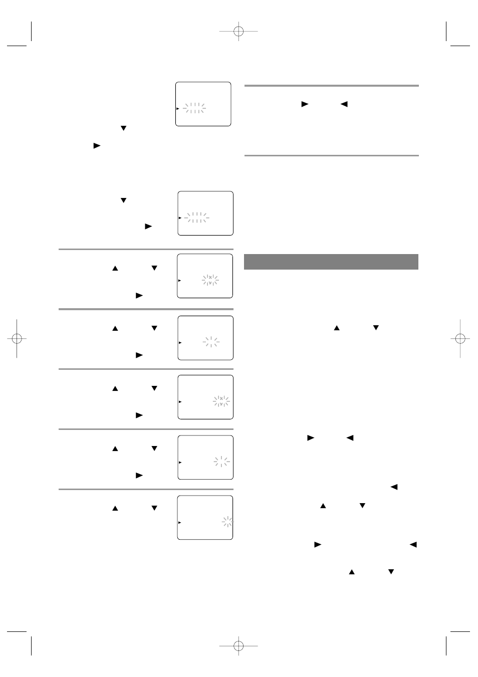 Timer program extension, 22 - en, Set beginning hour | Set beginning minute, Set end hour, Set end minute, Set the tape speed, Finish setting the program, Set the timer, 9i03 | Emerson EWC1901 User Manual | Page 22 / 32