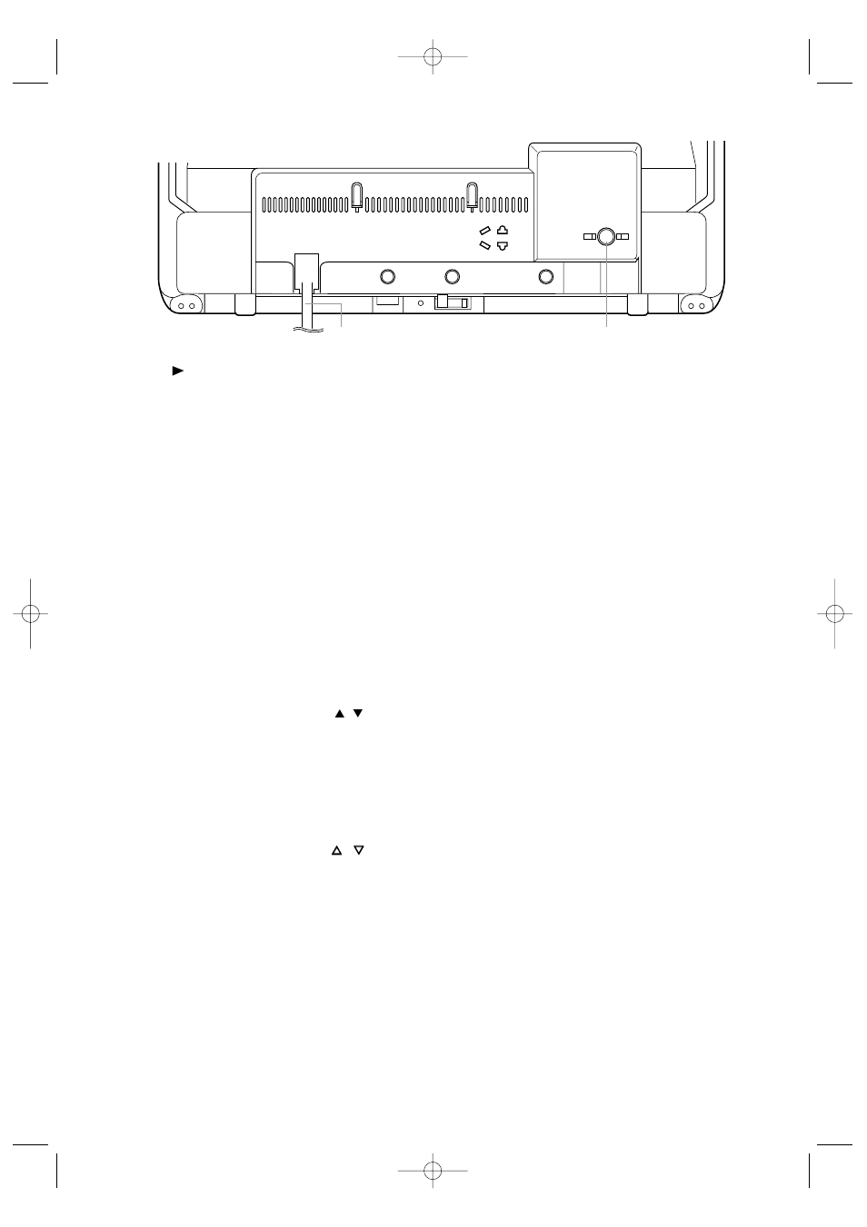 Panel trasero | Emerson EWC1901 User Manual | Page 29 / 32