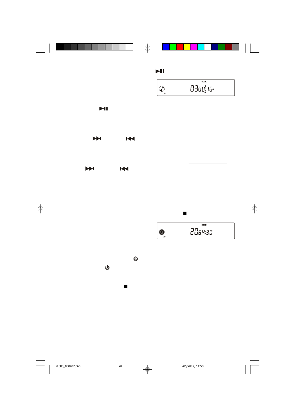 Emerson Radio iE600BK User Manual | Page 29 / 52
