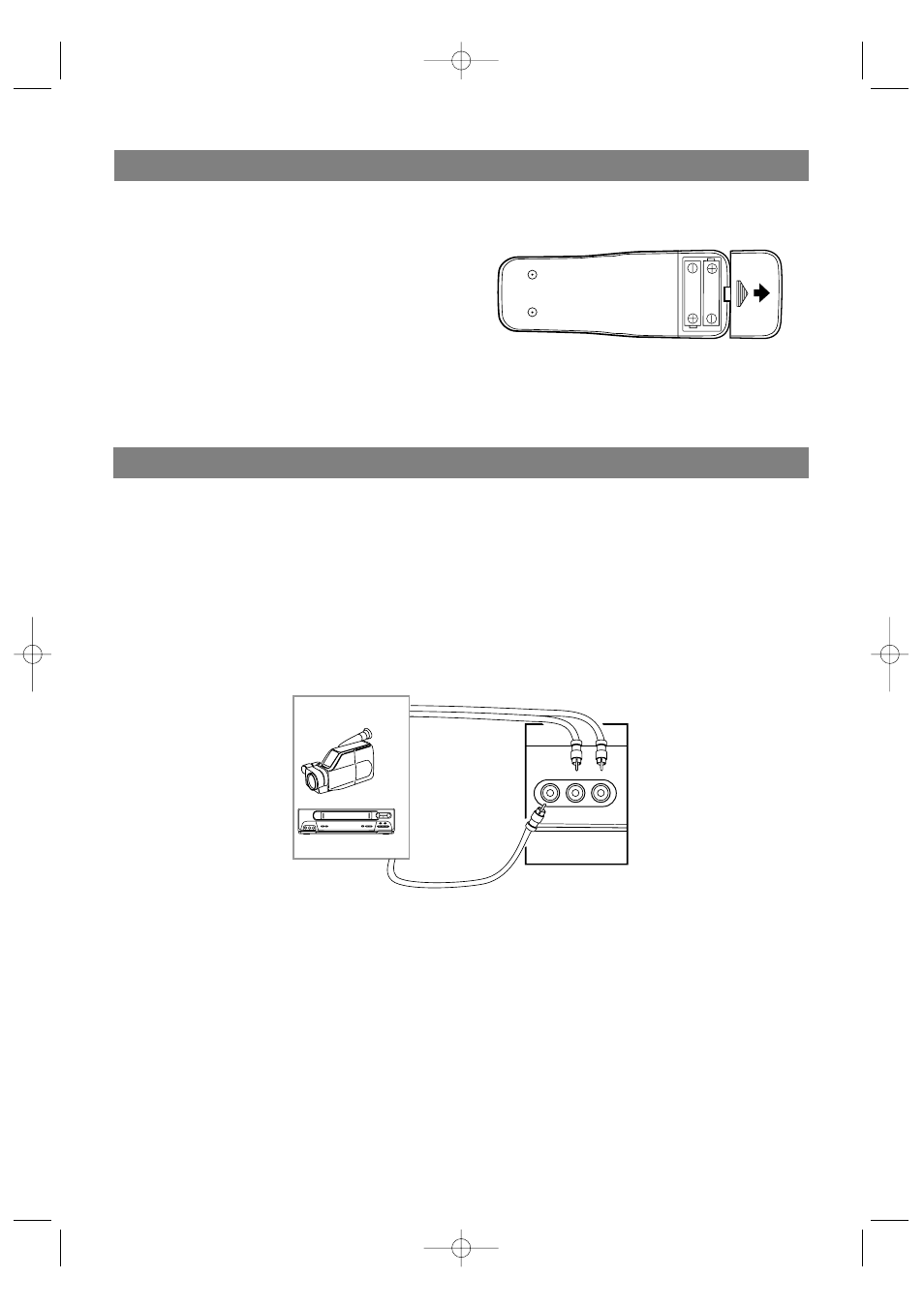 Installing the batteries, Connecting to external input jacks | Emerson EWC19DA User Manual | Page 12 / 44
