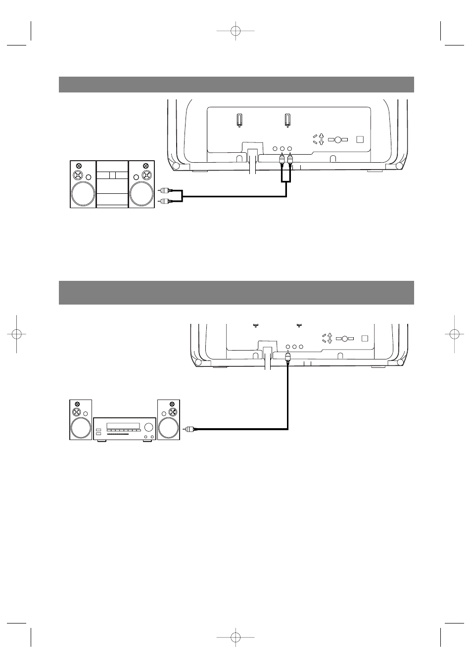 Connecting to a stereo system (for dvd) | Emerson EWC19DA User Manual | Page 13 / 44