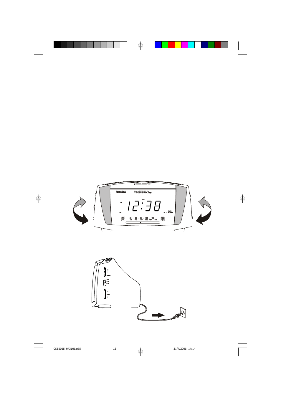 Listening to the radio | Emerson CKS5055S User Manual | Page 13 / 23