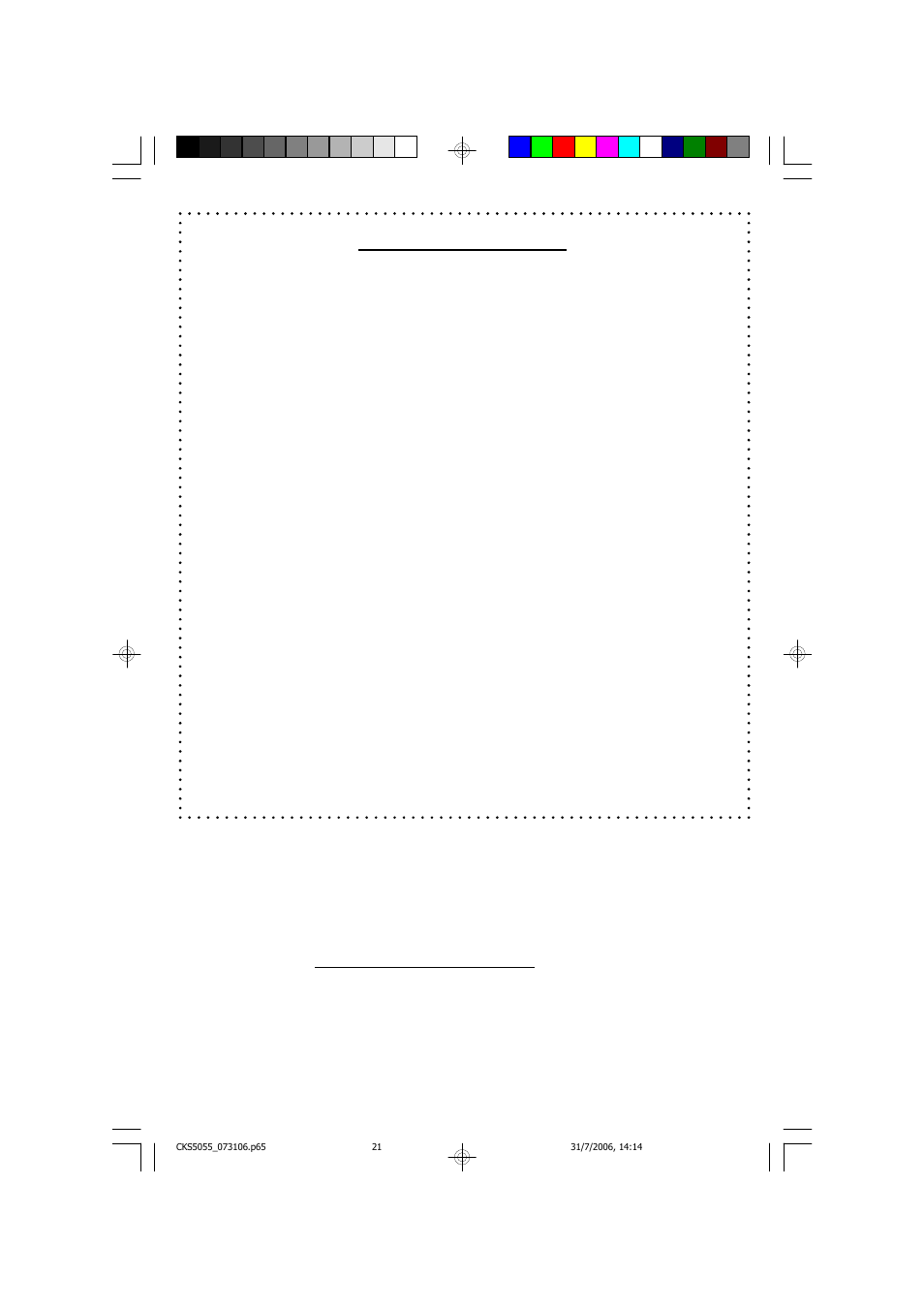 Emerson CKS5055S User Manual | Page 22 / 23