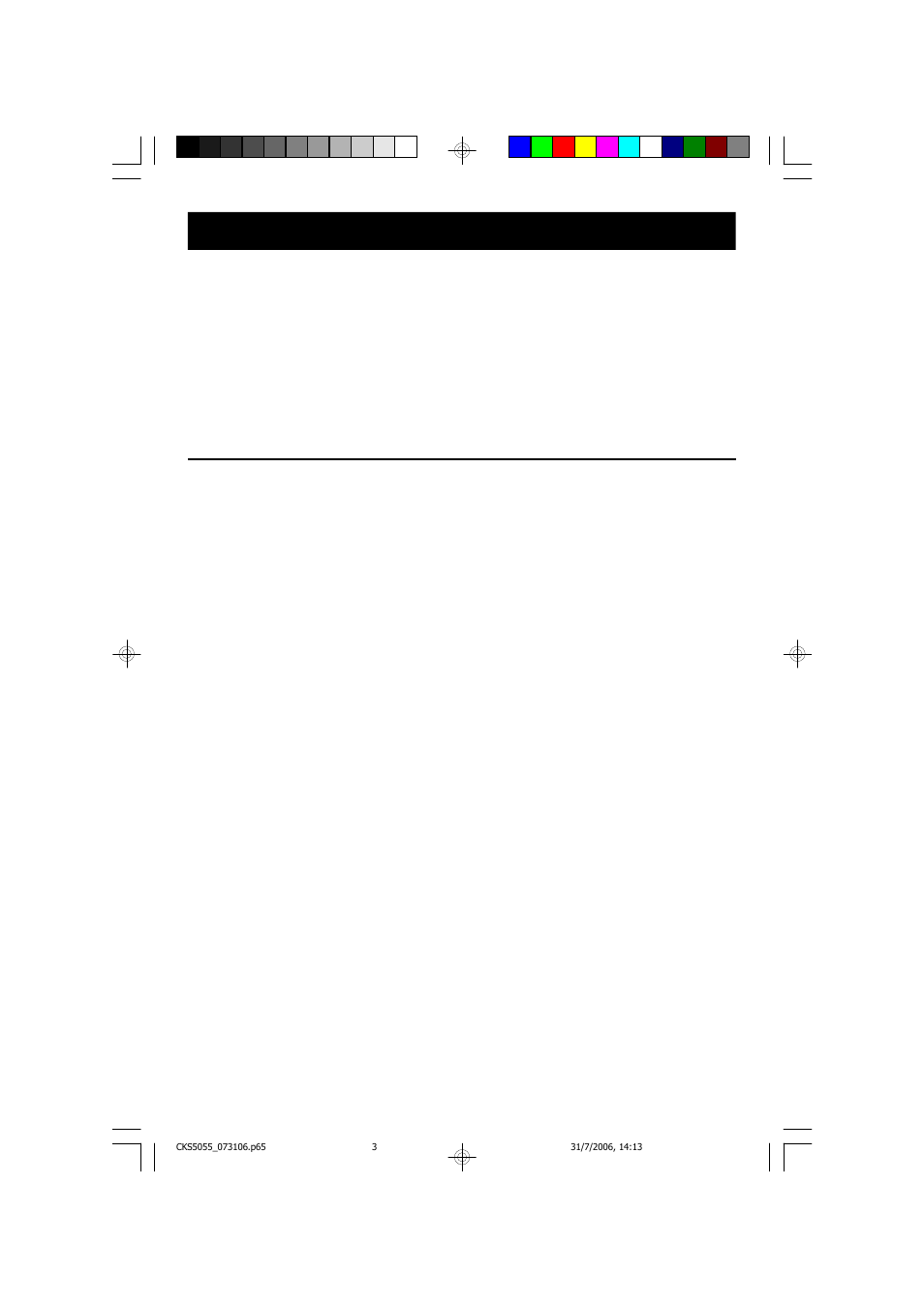 Fcc information | Emerson CKS5055S User Manual | Page 4 / 23