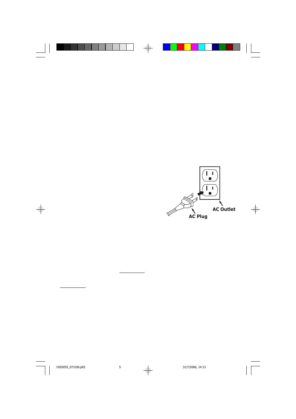 Power source, Sure alarm battery back-up system | Emerson CKS5055S User Manual | Page 6 / 23