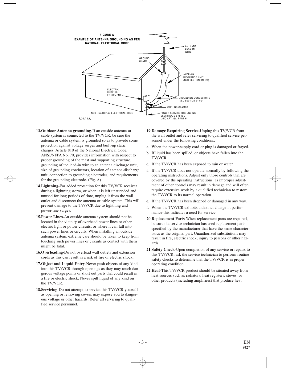 3 - en | Emerson EWC0902 User Manual | Page 3 / 32
