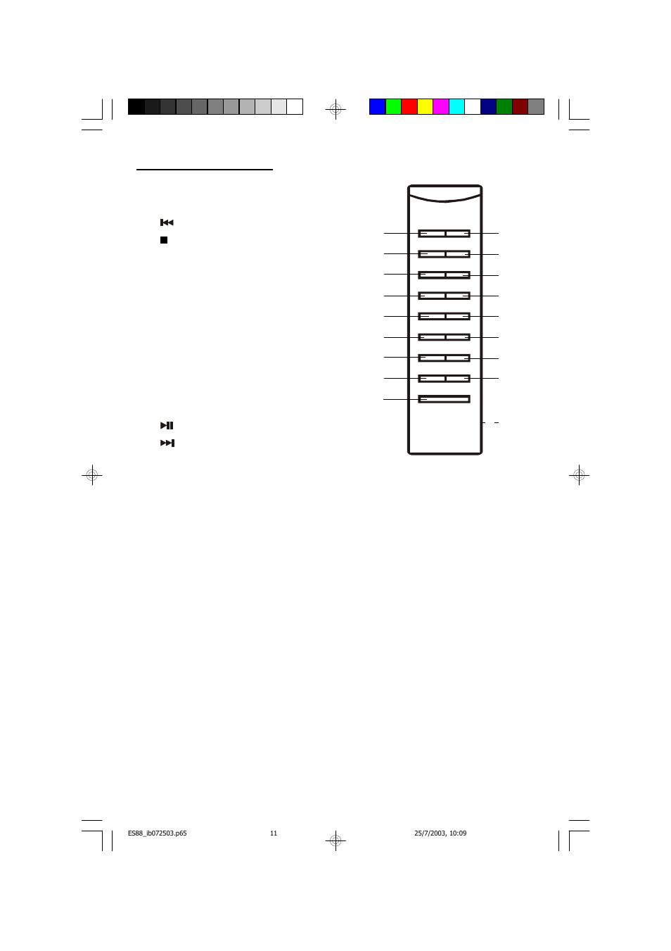 Remote control | Emerson Radio ES88 User Manual | Page 12 / 34
