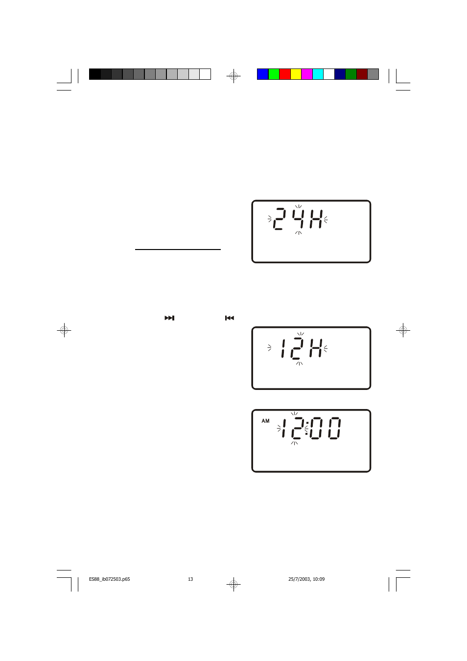 Setting the clock | Emerson Radio ES88 User Manual | Page 14 / 34