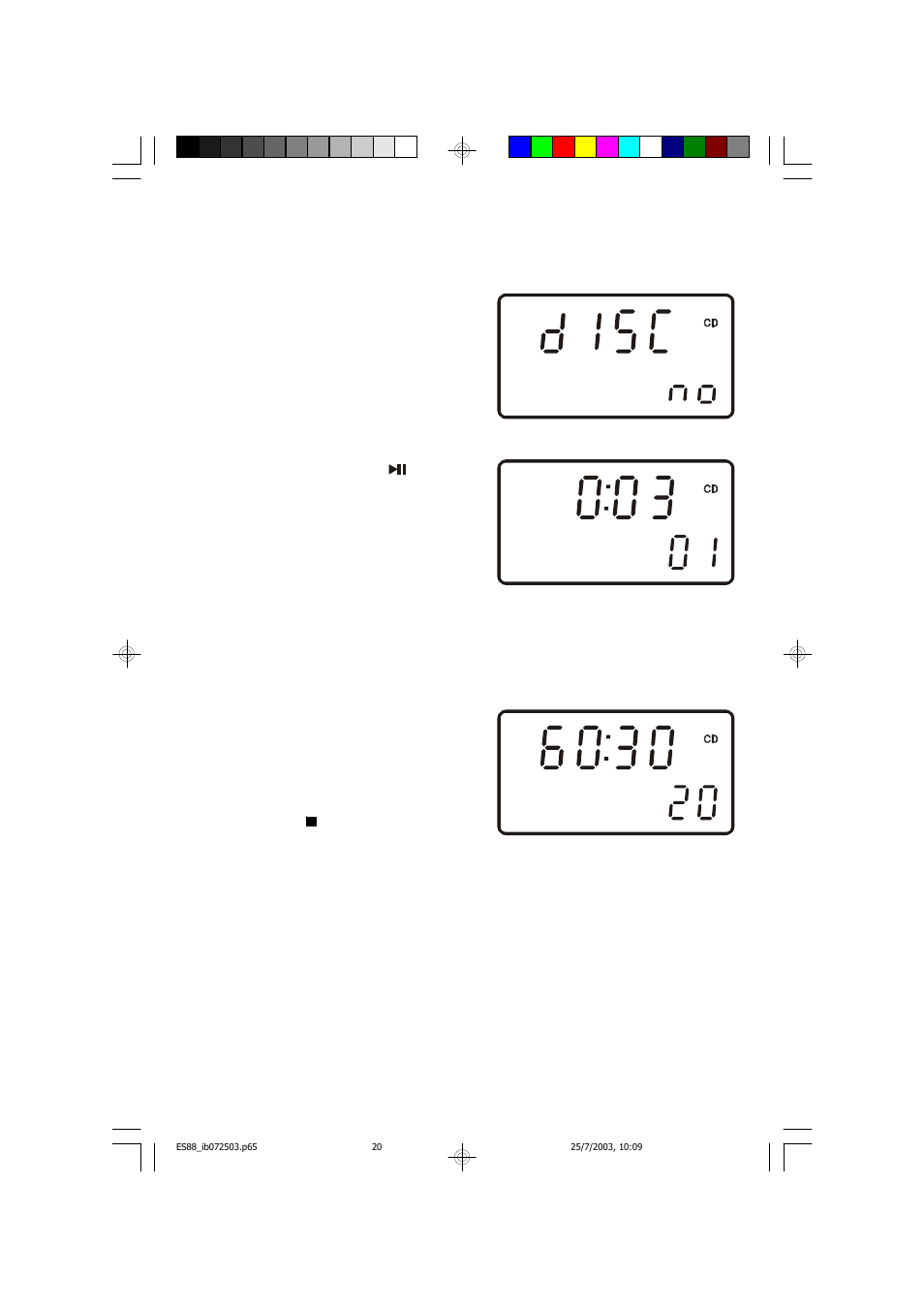 Emerson Radio ES88 User Manual | Page 21 / 34