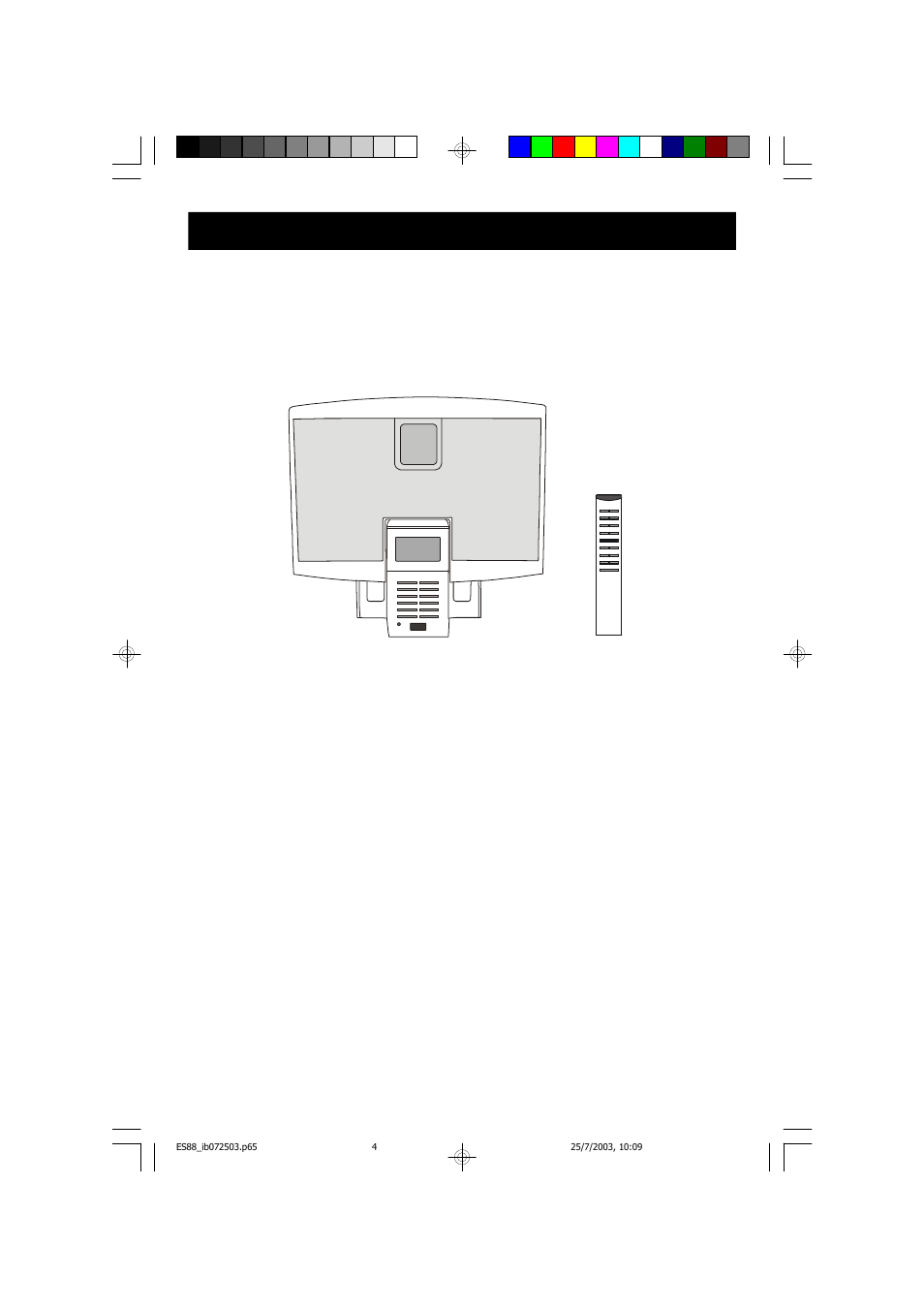 Preparation for use, Unpacking and set up | Emerson Radio ES88 User Manual | Page 5 / 34