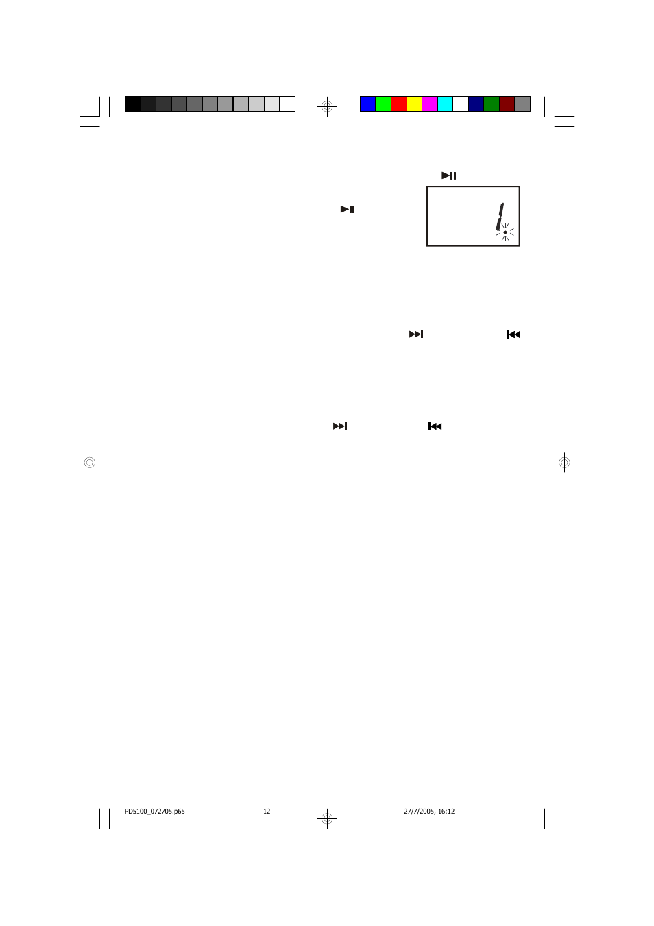 Skipping tracks and high speed music search | Emerson Radio PD5100 User Manual | Page 13 / 20
