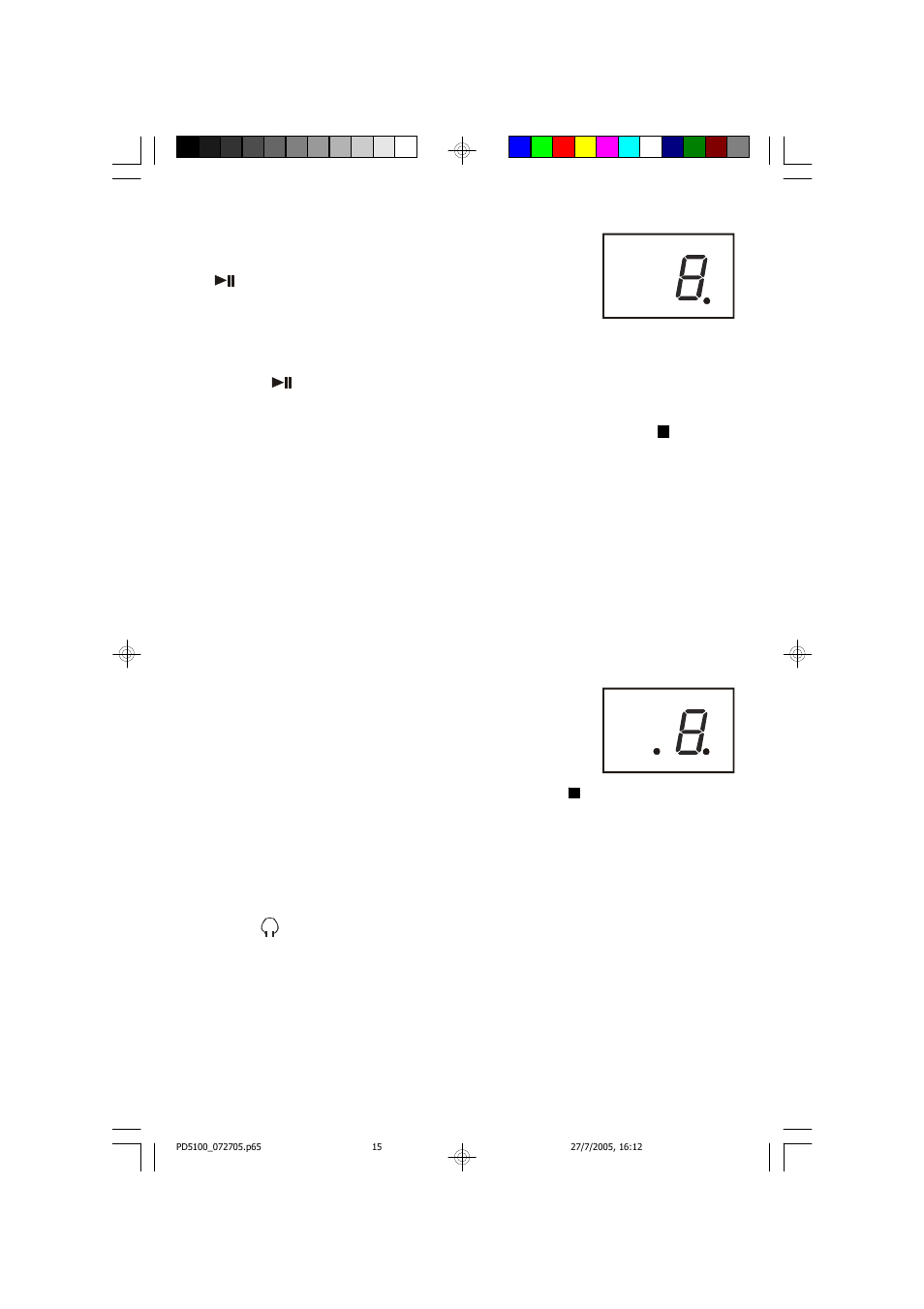 Stereo headphone jack | Emerson Radio PD5100 User Manual | Page 16 / 20