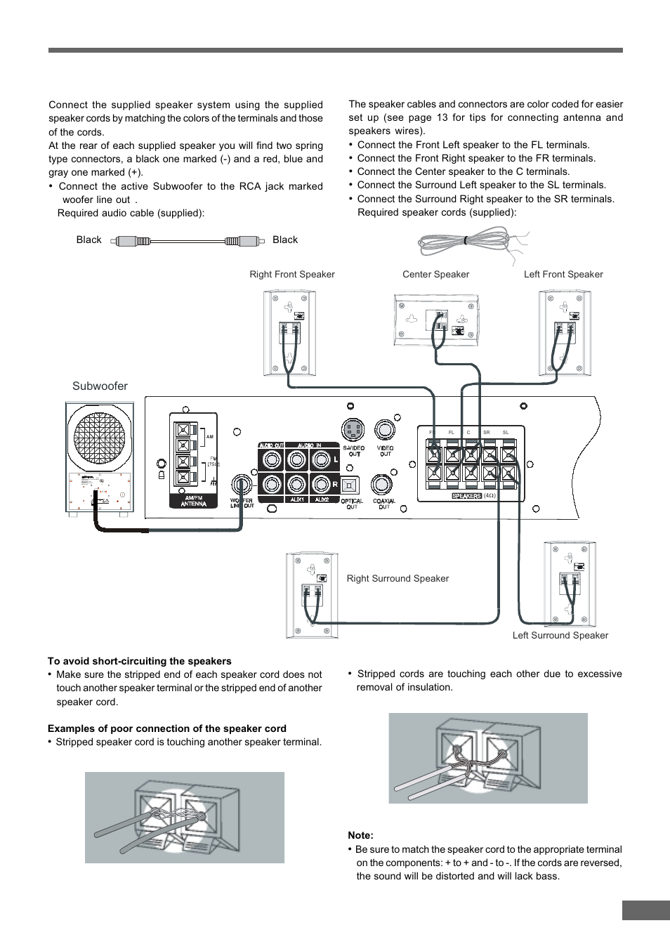 Speak | Emerson Radio AV301 User Manual | Page 13 / 52