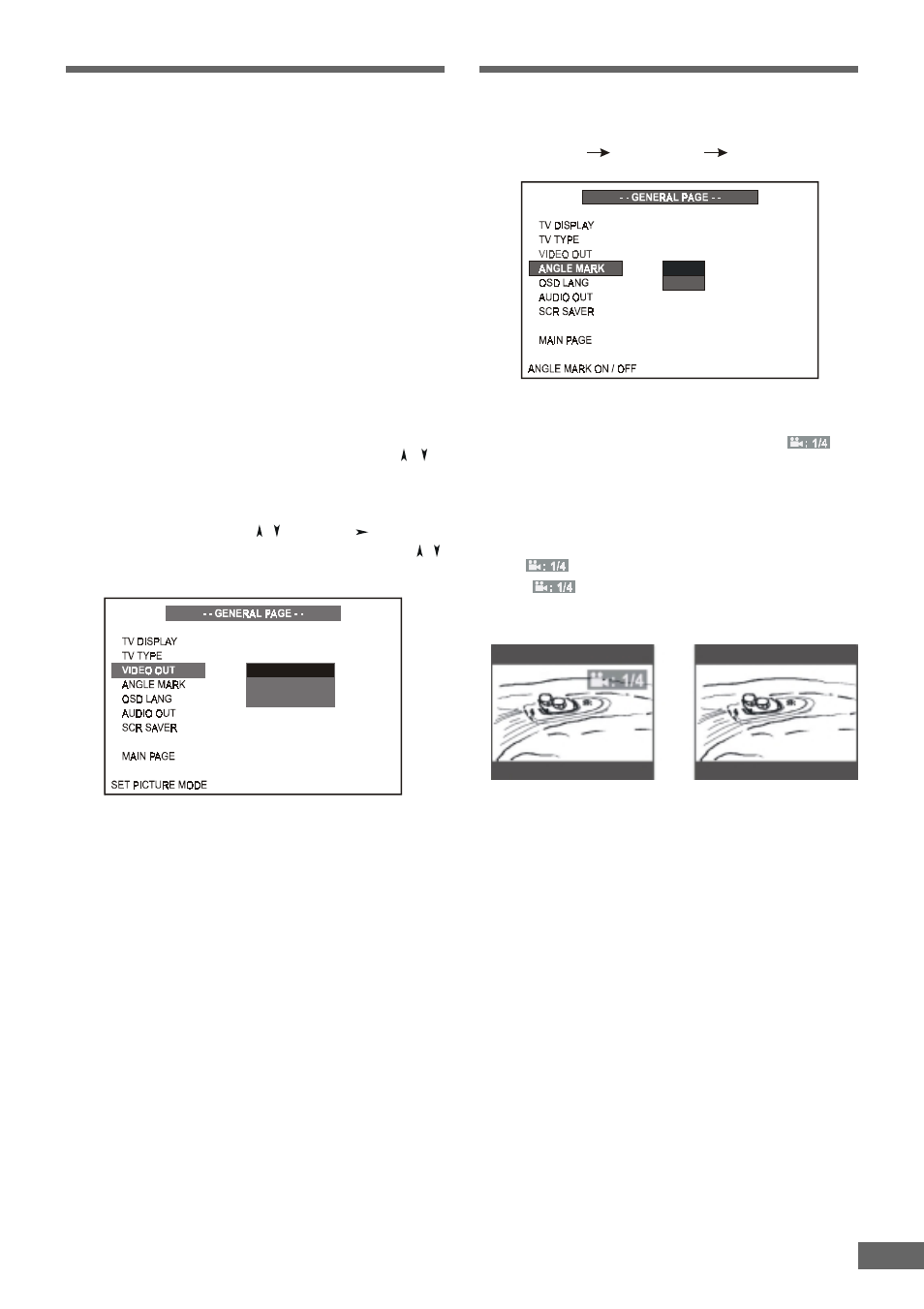 Video output setting | Emerson Radio AV301 User Manual | Page 31 / 52