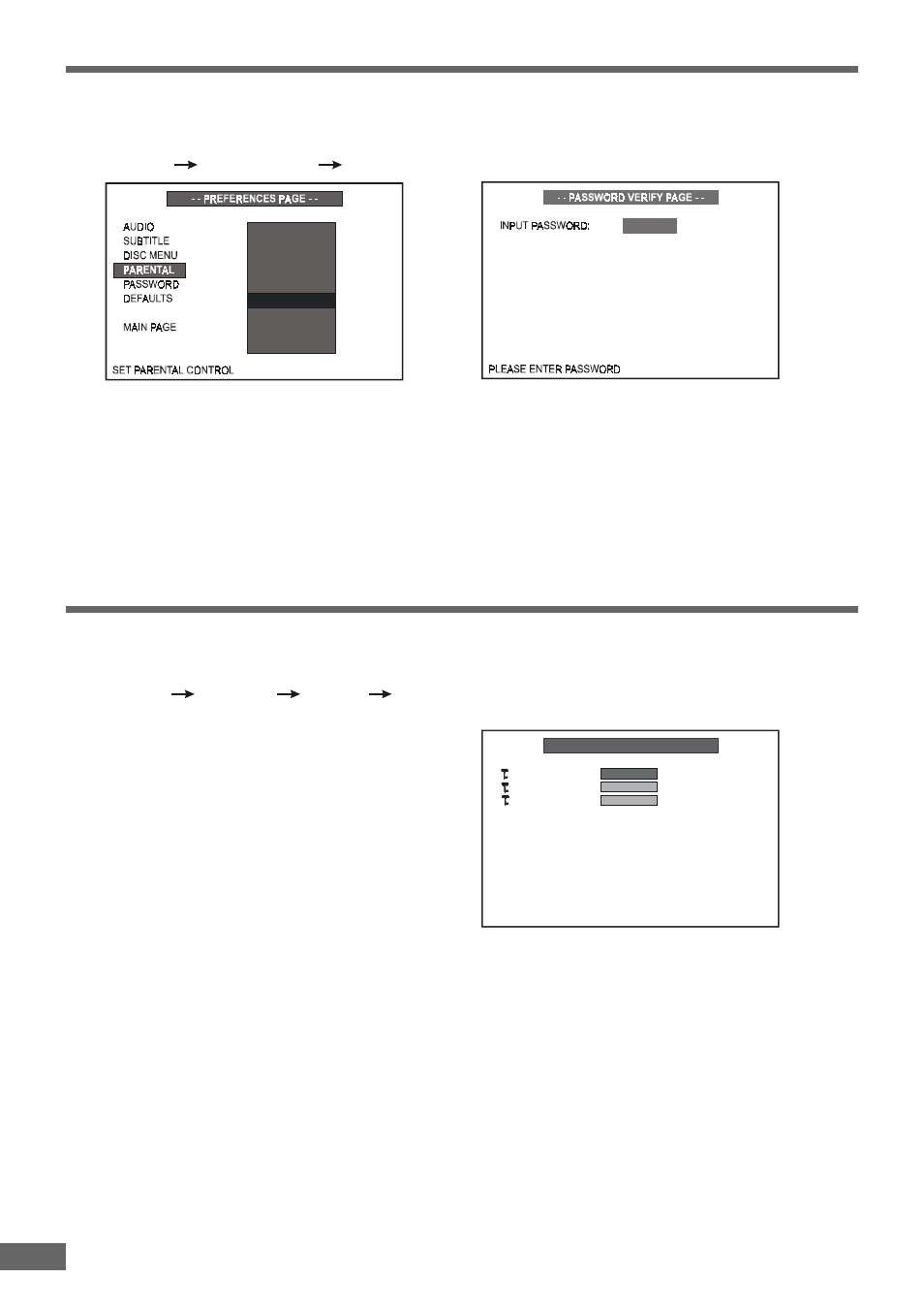 Setting the p, Changing the p | Emerson Radio AV301 User Manual | Page 38 / 52