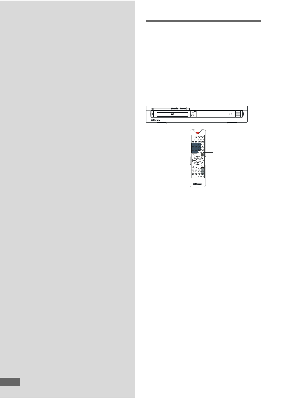 Special functions, Adjusting the volume and tone controls, Adj./vol | Power, Sub title, Menu, Open/ close, Test tone | Emerson Radio AV301 User Manual | Page 40 / 52