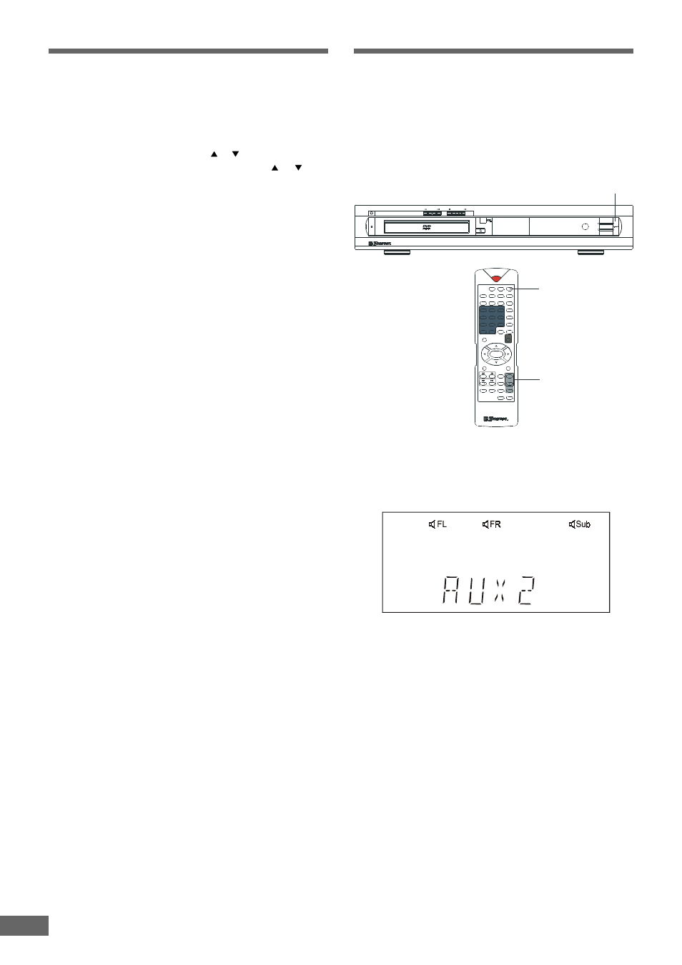Listening to the radio (continued), Listening to an exter | Emerson Radio AV301 User Manual | Page 44 / 52