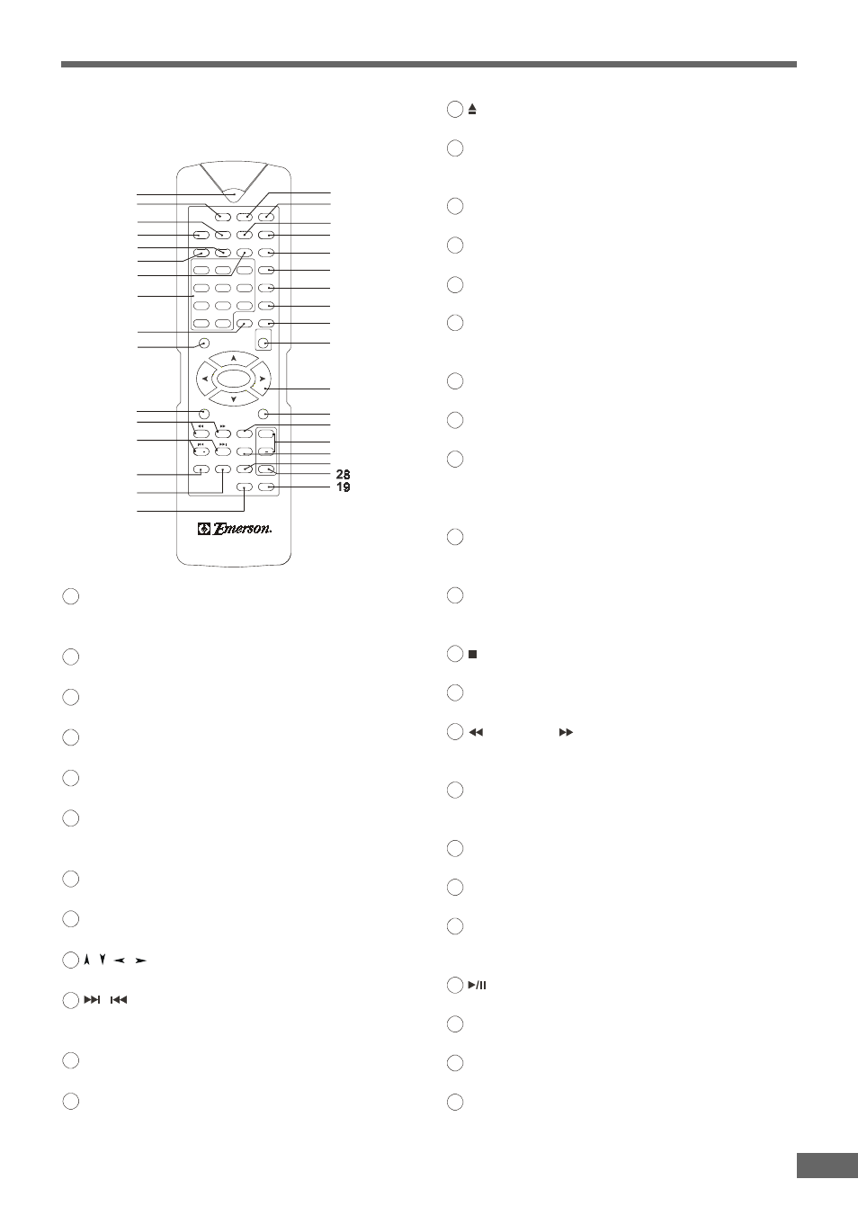 Inde | Emerson Radio AV301 User Manual | Page 7 / 52