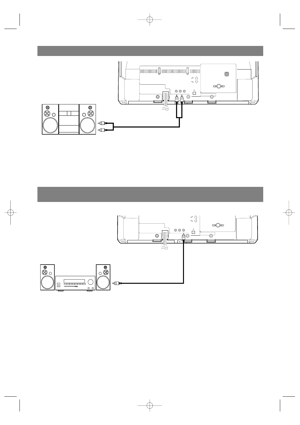 Connecting to a stereo system (for dvd) | Emerson EWC19D1 User Manual | Page 13 / 44