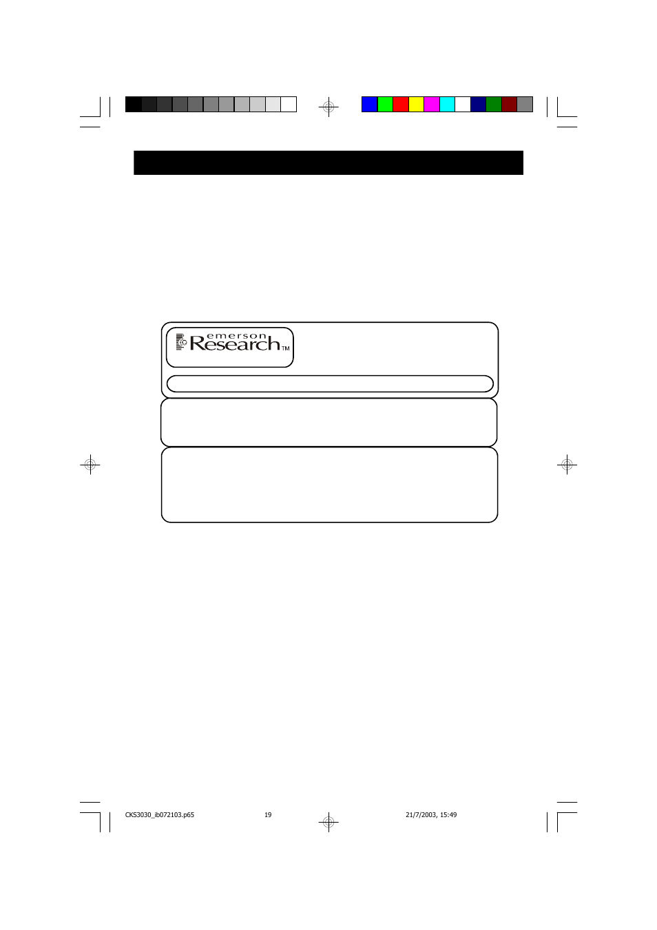 Emerson Radio CKS3030 User Manual | Page 20 / 22