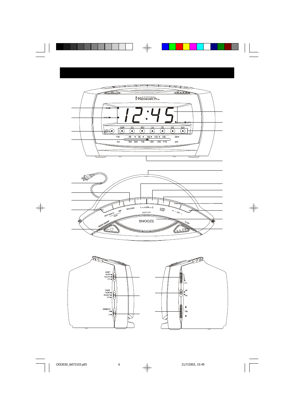Emerson Radio CKS3030 User Manual | Page 7 / 22