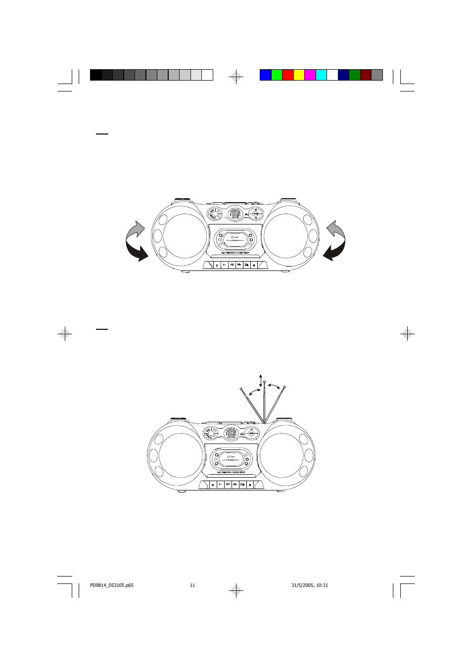 Antenna information | Emerson Radio PD9814 User Manual | Page 12 / 26