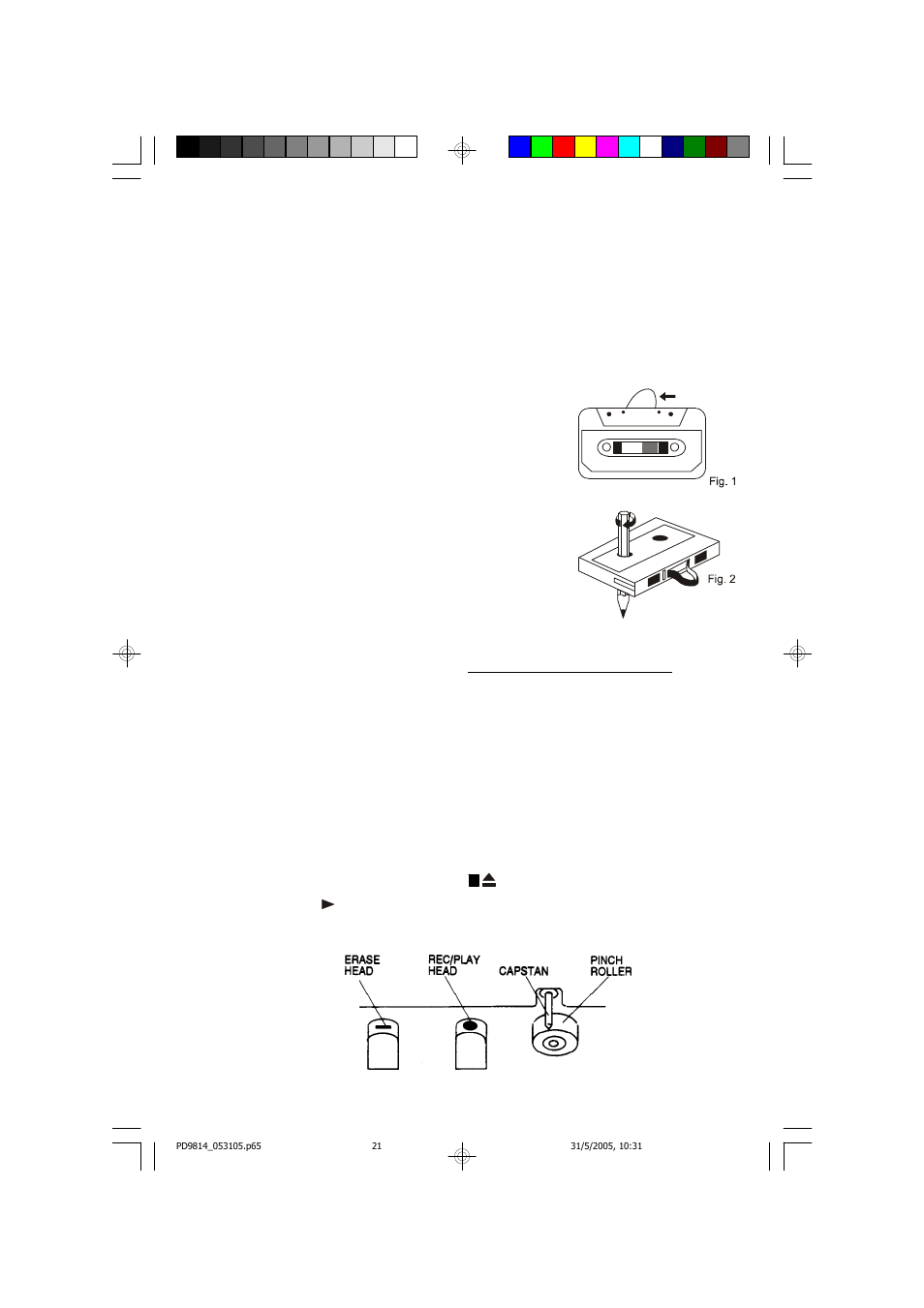 Cassette care, Head cleaning | Emerson Radio PD9814 User Manual | Page 22 / 26