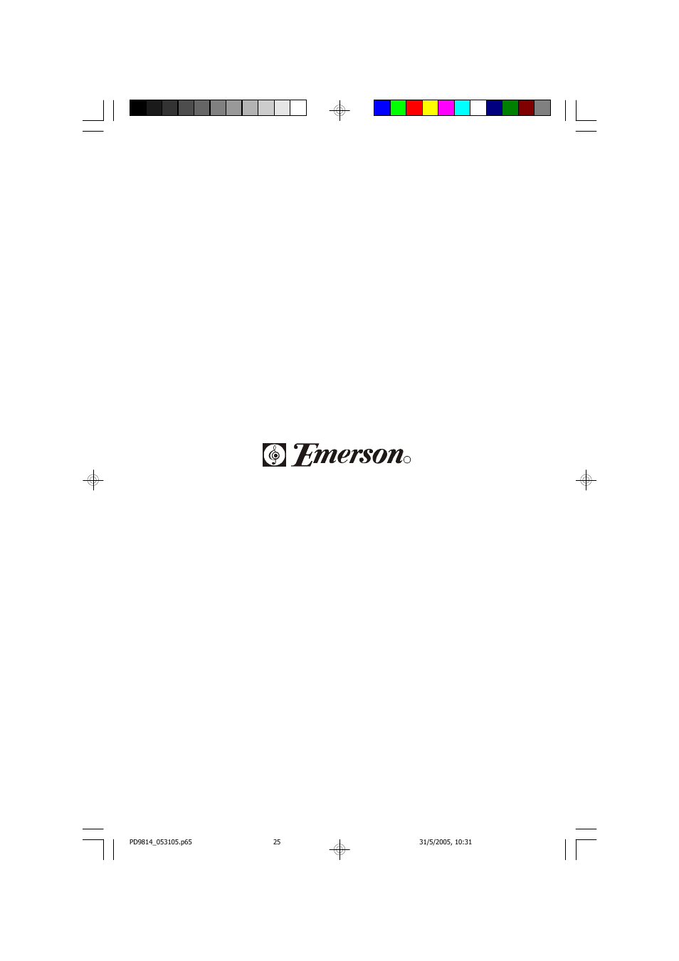 Emerson Radio PD9814 User Manual | Page 26 / 26