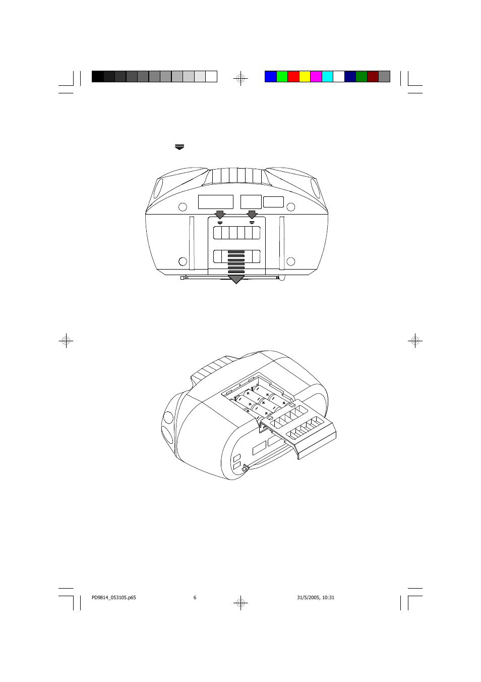 Battery operation | Emerson Radio PD9814 User Manual | Page 7 / 26