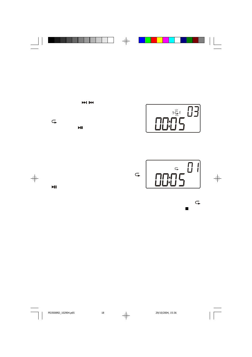 Repeat playback | Emerson Radio PD3500RD User Manual | Page 19 / 35