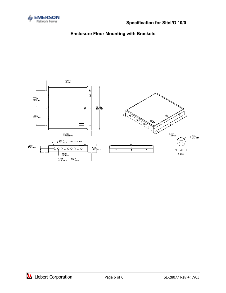 Emerson SiteI/O-Line User Manual | Page 6 / 6