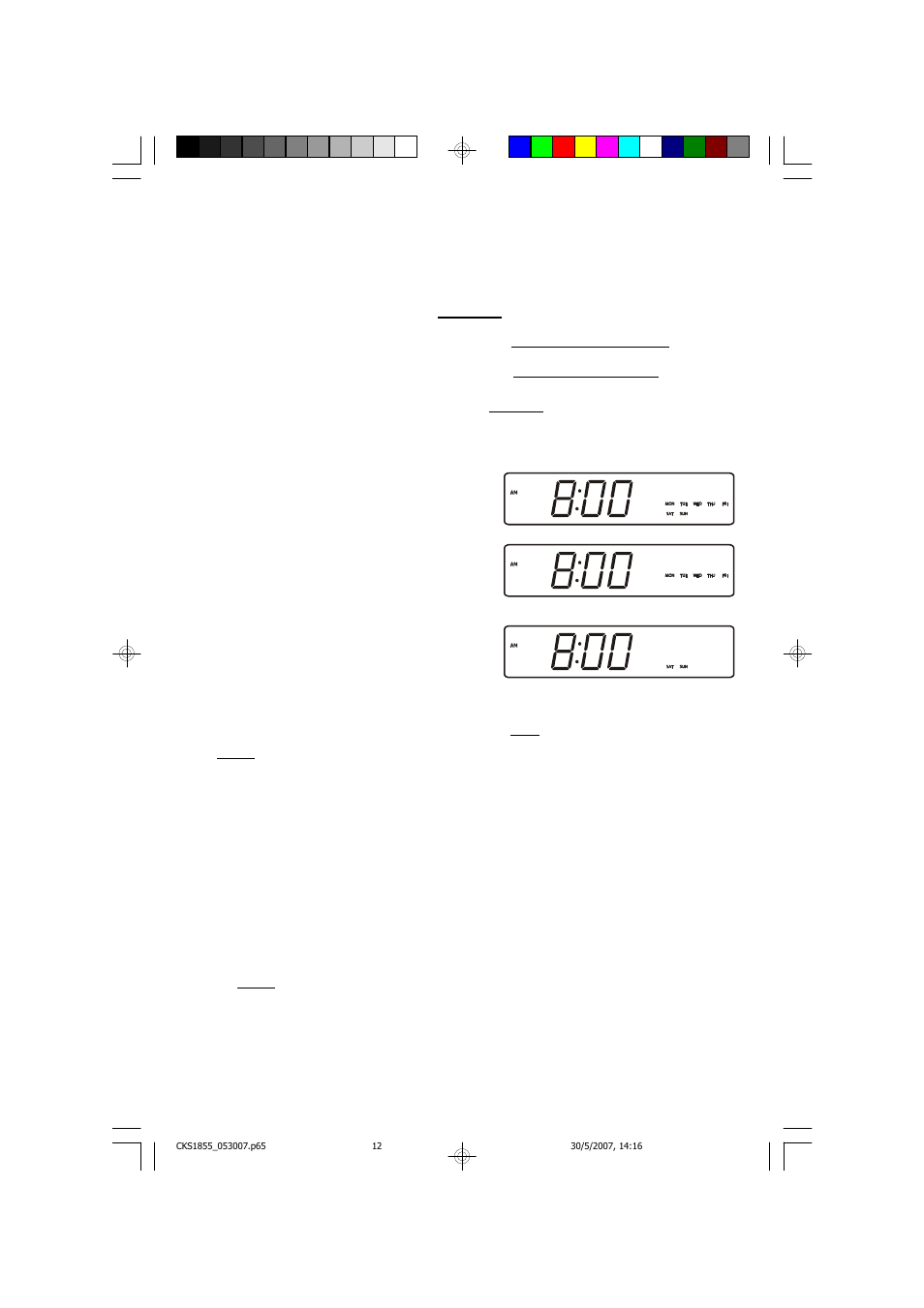 Selecting the alarm mode, Checking the wake up times and alarm mode | Emerson Radio CKS1855 User Manual | Page 13 / 26