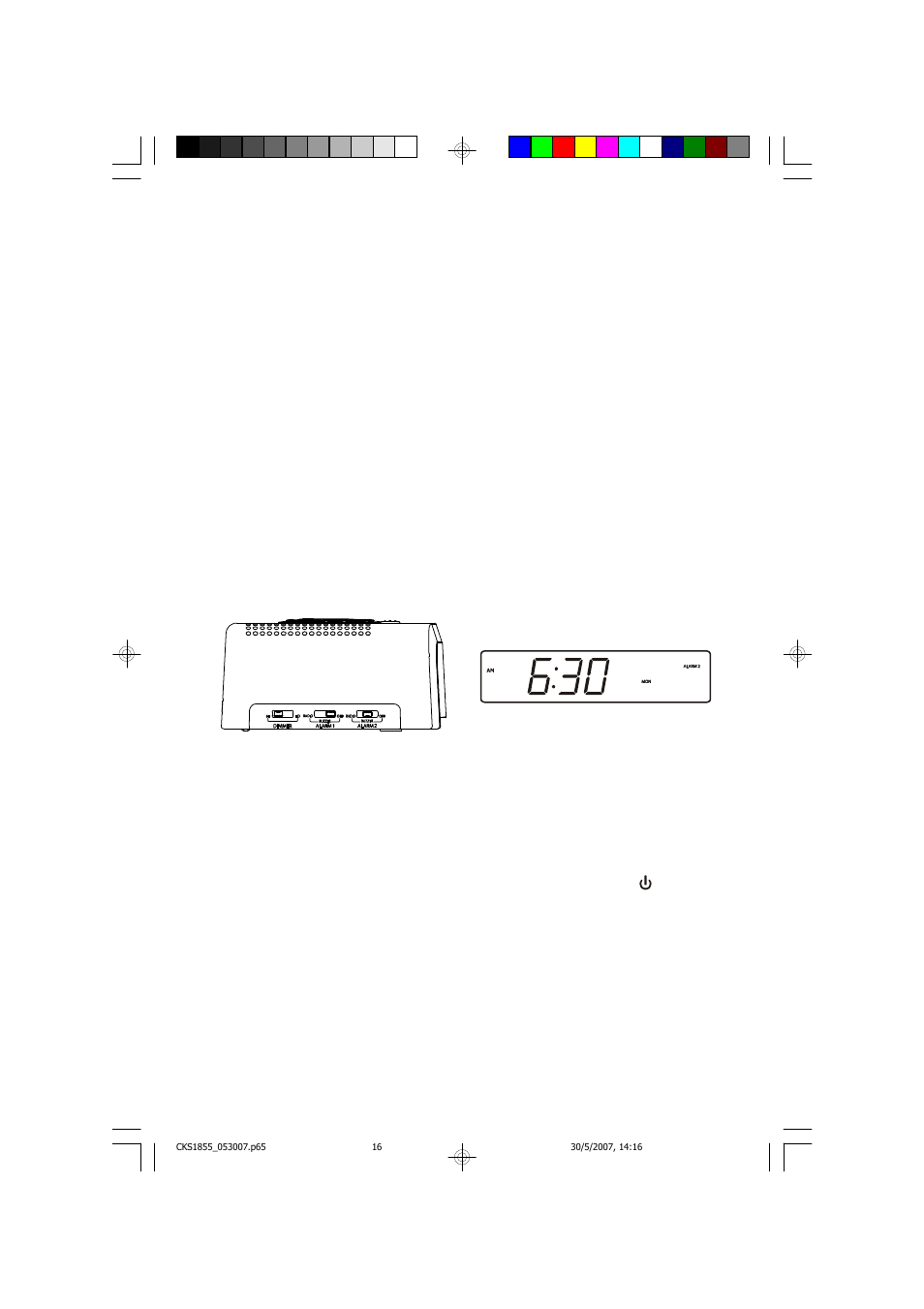 Wake to buzzer (crescendo alarm) | Emerson Radio CKS1855 User Manual | Page 17 / 26